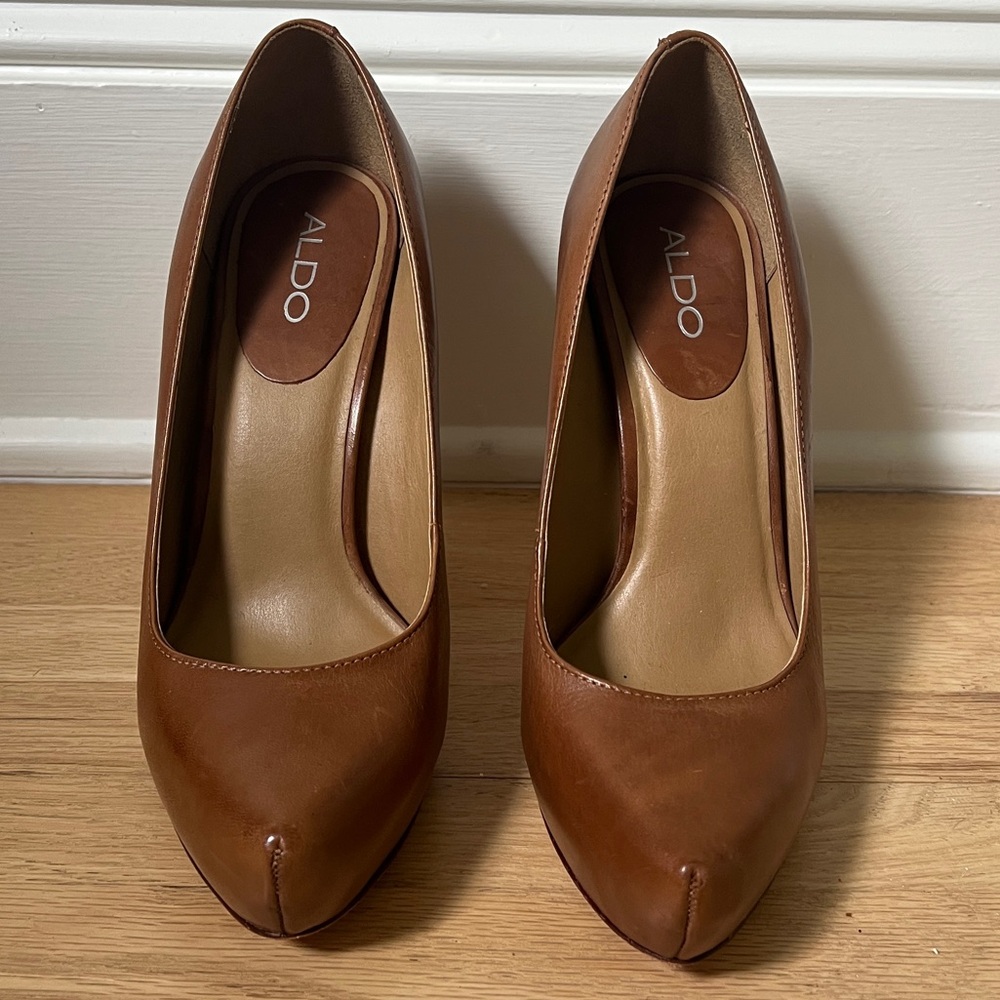 Aldo Brown Heels